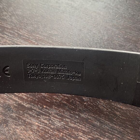 Sony Foldable Headphones MDR-ZX110 Over Ear Adjustable Black Wired Tested & Work - Picture 6 of 8